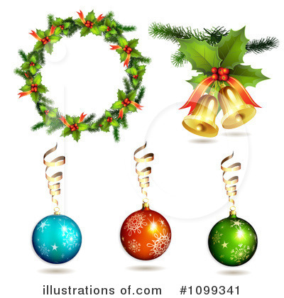 Christmas Bauble Clipart #1099341 by merlinul