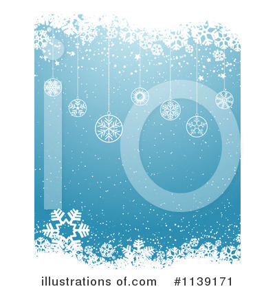 Snowflake Background Clipart #1139171 by KJ Pargeter