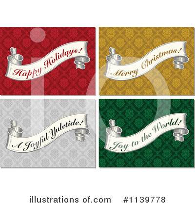 Royalty-Free (RF) Christmas Clipart Illustration by BestVector - Stock Sample #1139778