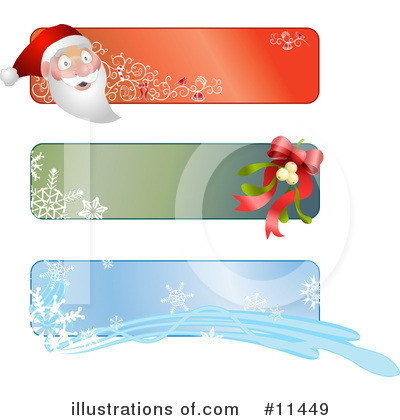 Christmas Label Clipart #11449 by AtStockIllustration