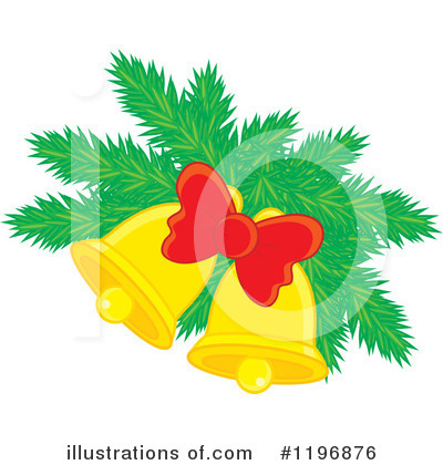 Christmas Bell Clipart #1196876 by Alex Bannykh
