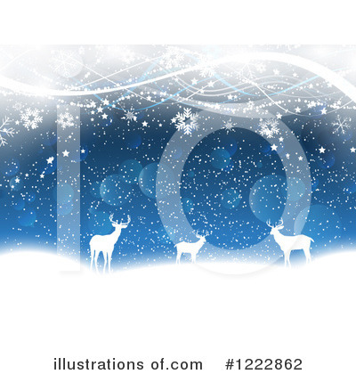 Snowing Clipart #1222862 by KJ Pargeter