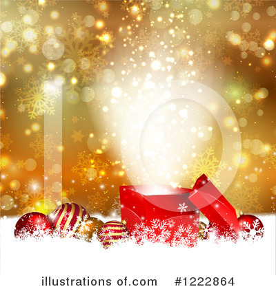 Christmas Presents Clipart #1222864 by KJ Pargeter