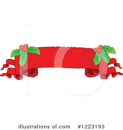 Christmas Banners Clipart #1223193 by visekart