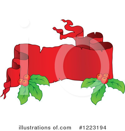 Christmas Banners Clipart #1223194 by visekart