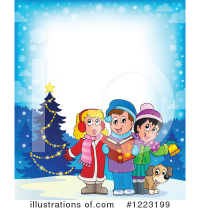 Christmas Carols Clipart #1223199 by visekart