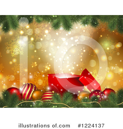 Royalty-Free (RF) Christmas Clipart Illustration by KJ Pargeter - Stock Sample #1224137