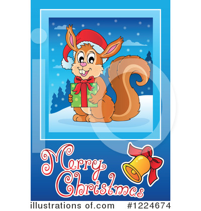 Royalty-Free (RF) Christmas Clipart Illustration by visekart - Stock Sample #1224674