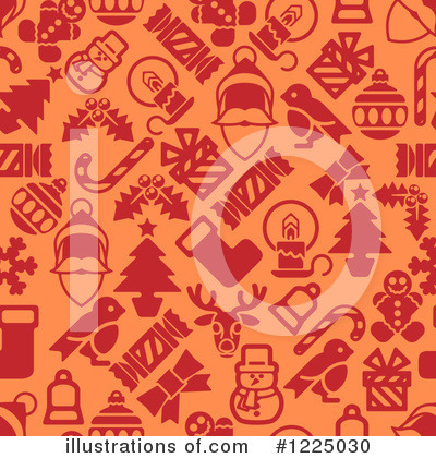 Christmas Pattern Clipart #1225030 by AtStockIllustration