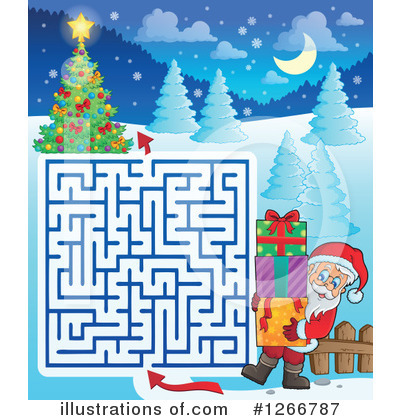 Maze Clipart #1266787 by visekart