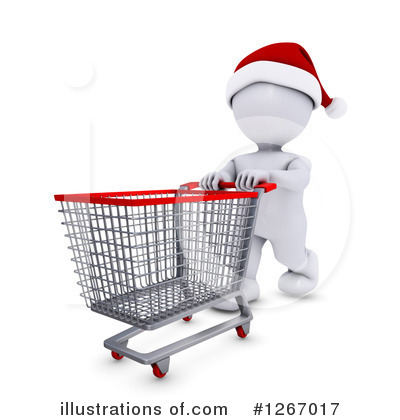 Christmas Shopping Clipart #1267017 by KJ Pargeter