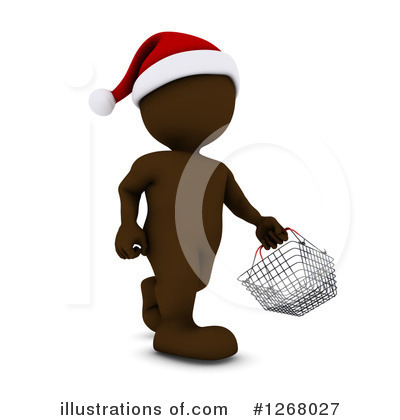 Christmas Shopping Clipart #1268027 by KJ Pargeter