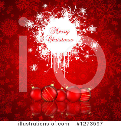 Christmas Bulbs Clipart #1273597 by KJ Pargeter