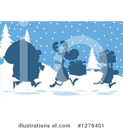 Reindeer Clipart #1276451 by Hit Toon