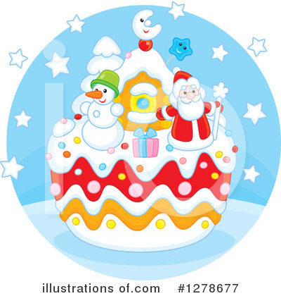 Royalty-Free (RF) Christmas Clipart Illustration by Alex Bannykh - Stock Sample #1278677