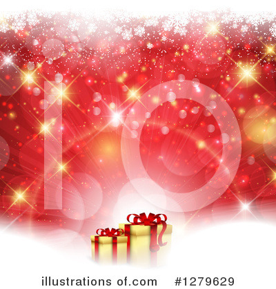 Christmas Presents Clipart #1279629 by KJ Pargeter