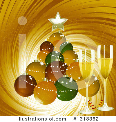 Champagne Clipart #1318362 by elaineitalia