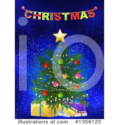 Christmas Present Clipart #1356125 by elaineitalia