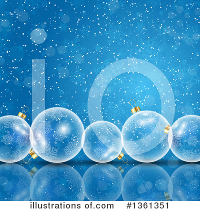Snowflakes Clipart #1361351 by KJ Pargeter