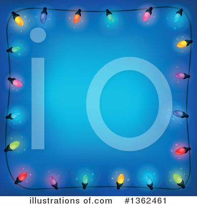 Christmas Lights Clipart #1362461 by visekart