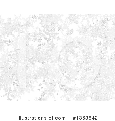Snowflake Background Clipart #1363842 by vectorace