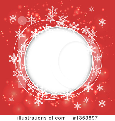 Christmas Background Clipart #1363897 by vectorace