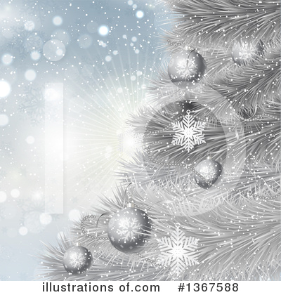 Snowflakes Clipart #1367588 by KJ Pargeter