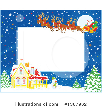 Royalty-Free (RF) Christmas Clipart Illustration by Alex Bannykh - Stock Sample #1367962