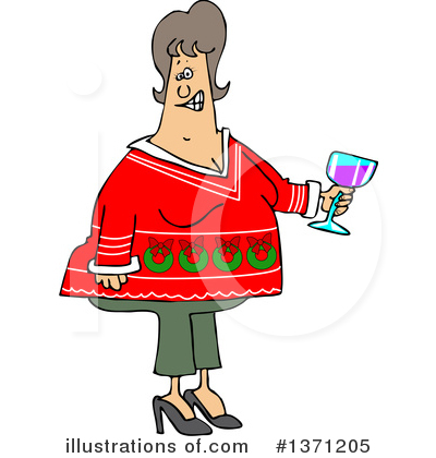 Christmas Sweater Clipart #1371205 by djart