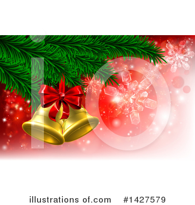 Christmas Bell Clipart #1427579 by AtStockIllustration
