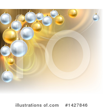 Christmas Background Clipart #1427846 by AtStockIllustration