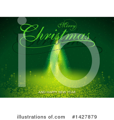 Merry Christmas Clipart #1427879 by dero