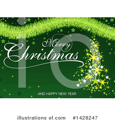 Merry Christmas Clipart #1428247 by dero