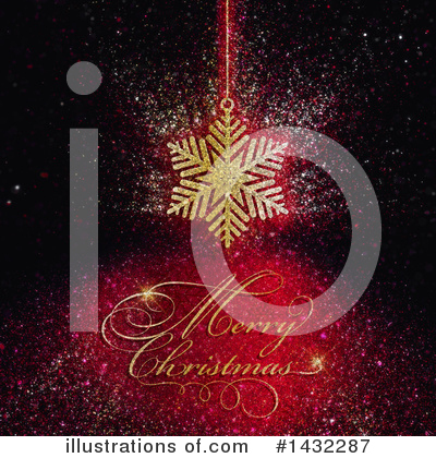 Merry Christmas Clipart #1432287 by KJ Pargeter