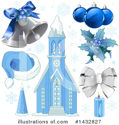 Royalty-Free (RF) Christmas Clipart Illustration by Pushkin - Stock Sample #1432827