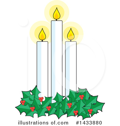 Candles Clipart #1433880 by Maria Bell