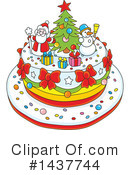 Christmas Clipart #1437744 by Alex Bannykh