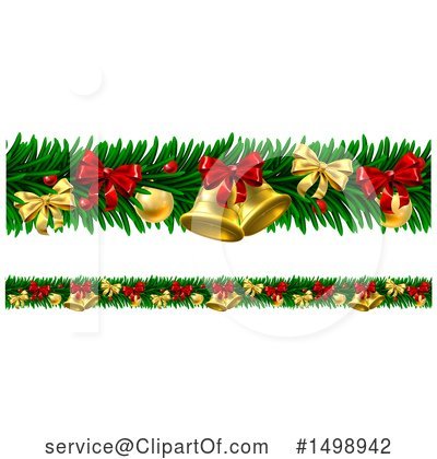 Christmas Bells Clipart #1498942 by AtStockIllustration