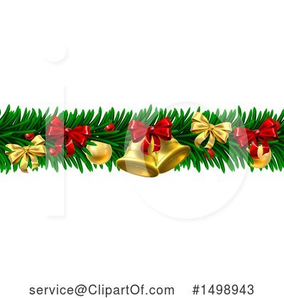 Christmas Bell Clipart #1498943 by AtStockIllustration