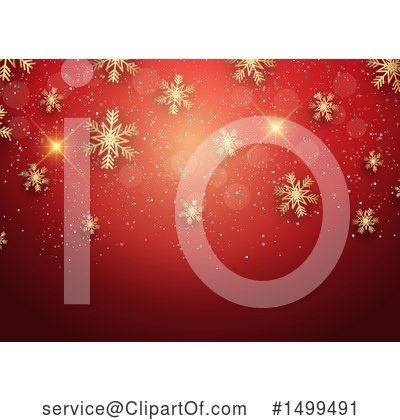 Christmas Background Clipart #1499491 by KJ Pargeter