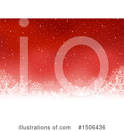 Snowflake Background Clipart #1506436 by dero