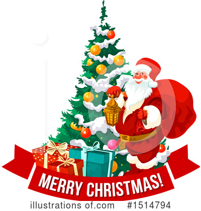 Royalty-Free (RF) Christmas Clipart Illustration by Vector Tradition SM - Stock Sample #1514794