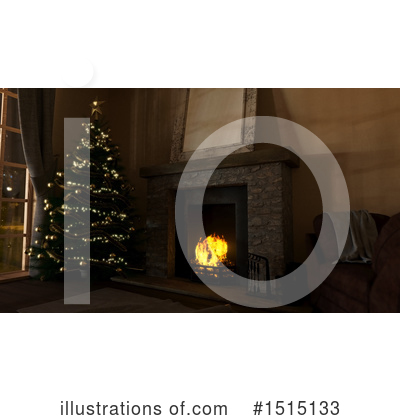 Fireplace Clipart #1515133 by KJ Pargeter