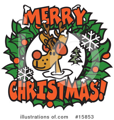Royalty-Free (RF) Christmas Clipart Illustration by Andy Nortnik - Stock Sample #15853