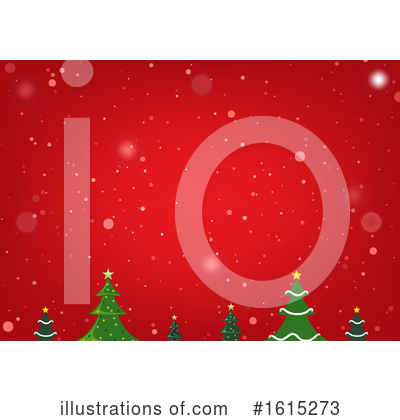 Christmas Tree Clipart #1615273 by dero