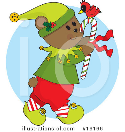Candy Canes Clipart #16166 by Maria Bell