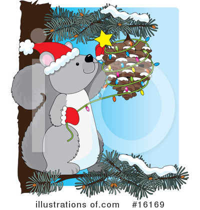 Royalty-Free (RF) Christmas Clipart Illustration by Maria Bell - Stock Sample #16169