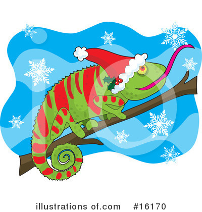 Chameleon Clipart #16170 by Maria Bell