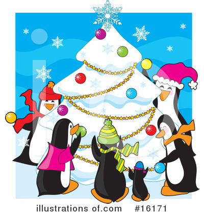 Royalty-Free (RF) Christmas Clipart Illustration by Maria Bell - Stock Sample #16171