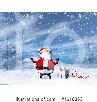 Royalty-Free (RF) Christmas Clipart Illustration by KJ Pargeter - Stock Sample #1618863
